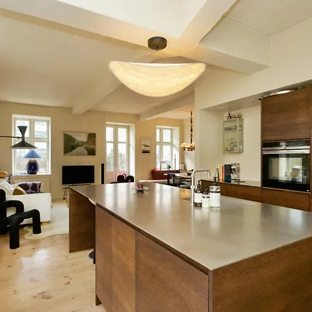 Apartament With Terrace And Garden At Frederiksberg Kopenhaga